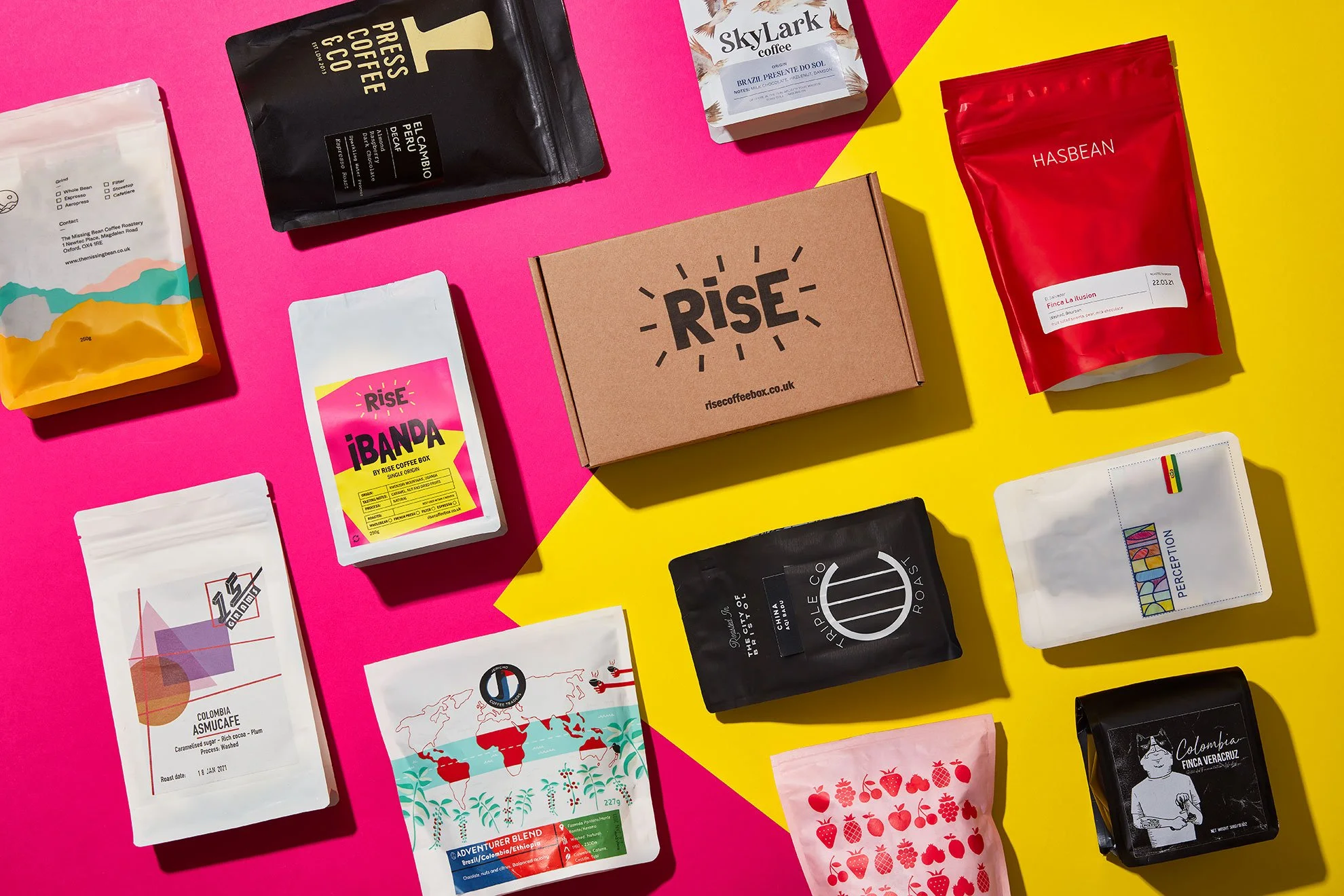 Coffee Subscription Specialty Coffee Boxes — RiSE Coffee Box