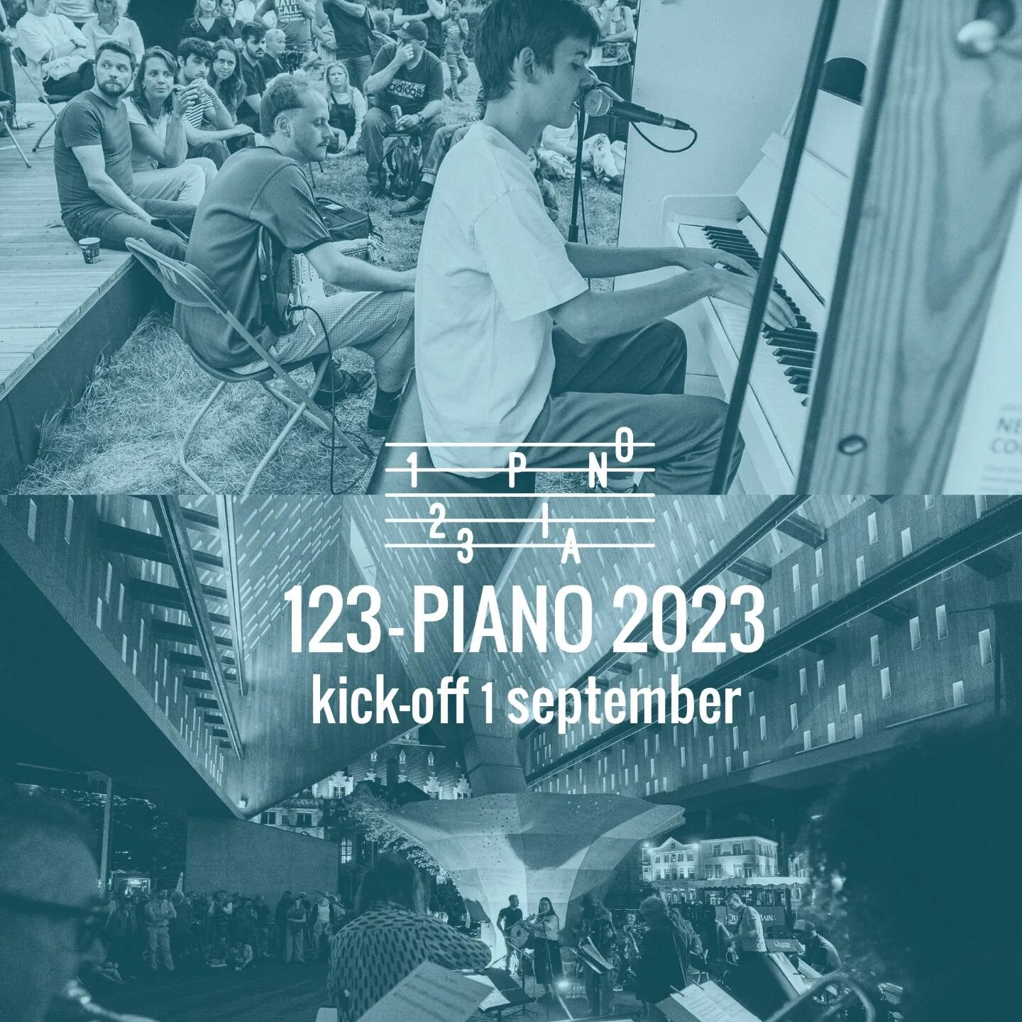 We proppen ook editie 2023 weer vol kunst en topmuziek, waar je 𝒈𝒓𝒂𝒕𝒊𝒔 𝒆𝒏 𝒗𝒆𝒖𝒓 𝒏𝒊𝒆𝒕 van kan komen meegenieten 😍🎶🎹

Alvast eentje voor den agenda: kick-off op 1 september. Het programma houden we nog geheim maar zit vol muzikale leu