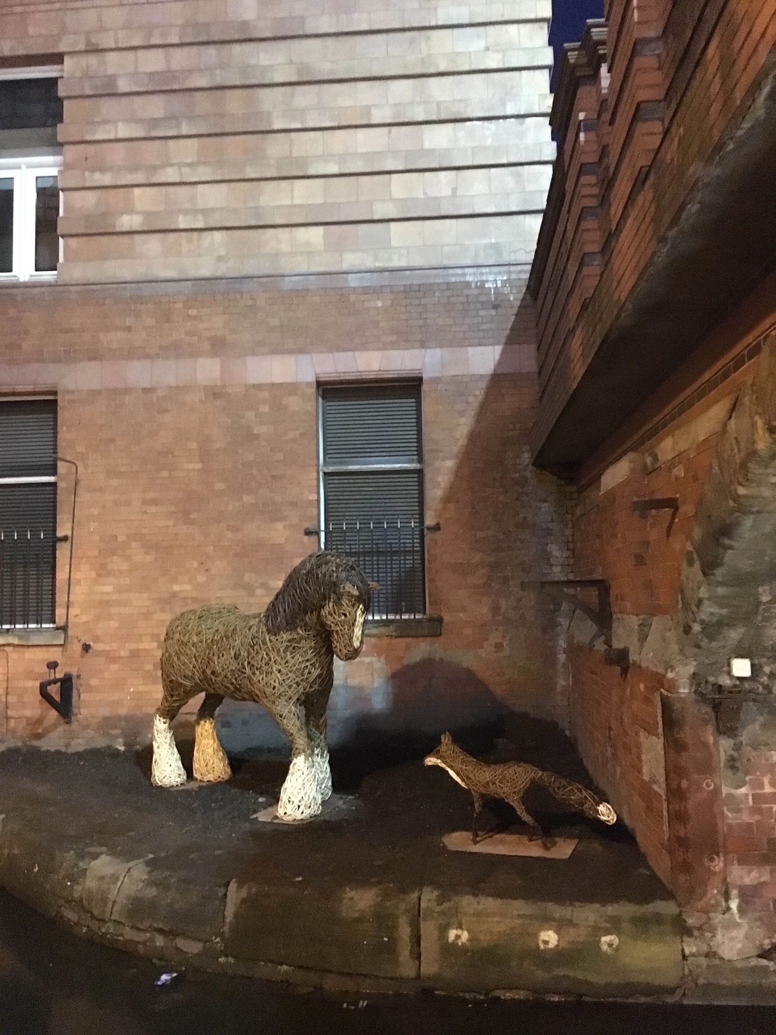 Bess and Bailey on the Rochdale Canal