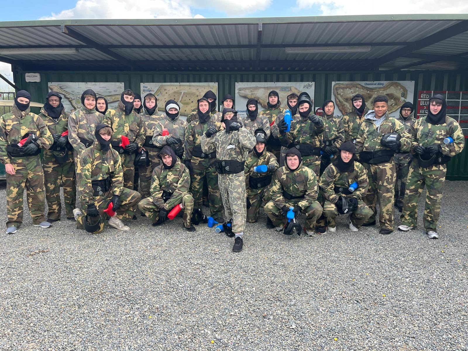 6th Year Go Karting and Paintballing — St. Francis College Rochestown