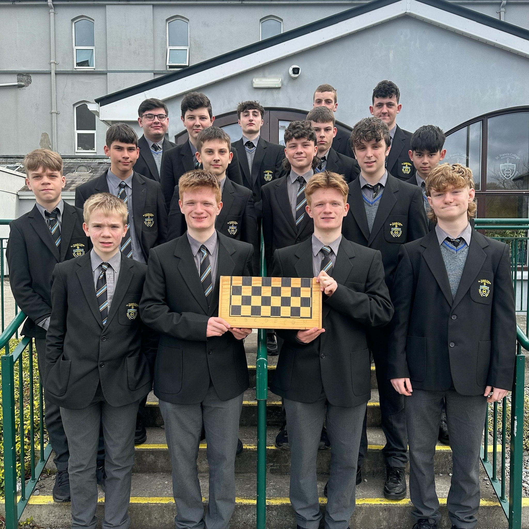 The very best of luck to our amazing Chess teams who are playing in CheckMate Irish Chess Finals in Nenagh today! ♟️