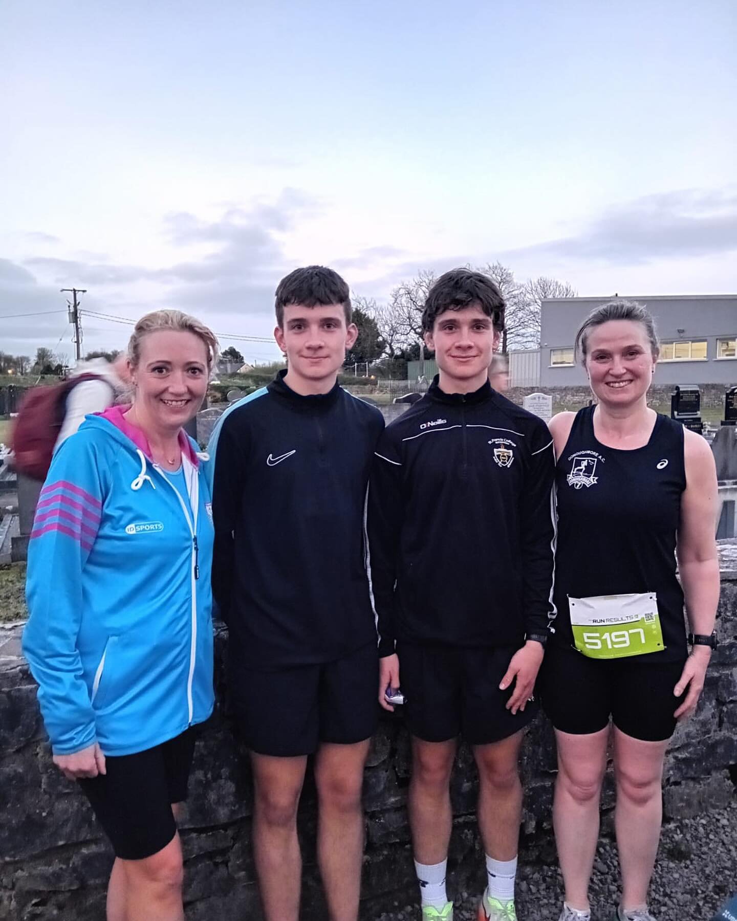Fair play to Ms Lavelle, Ms Foley, Brian Hawkins and Peter Hawkins for taking part in the Ballintotis 4 Mile Run this evening! 1300 people took part 👏 🏃 It is great to see teachers and students making the most of this dry weather!