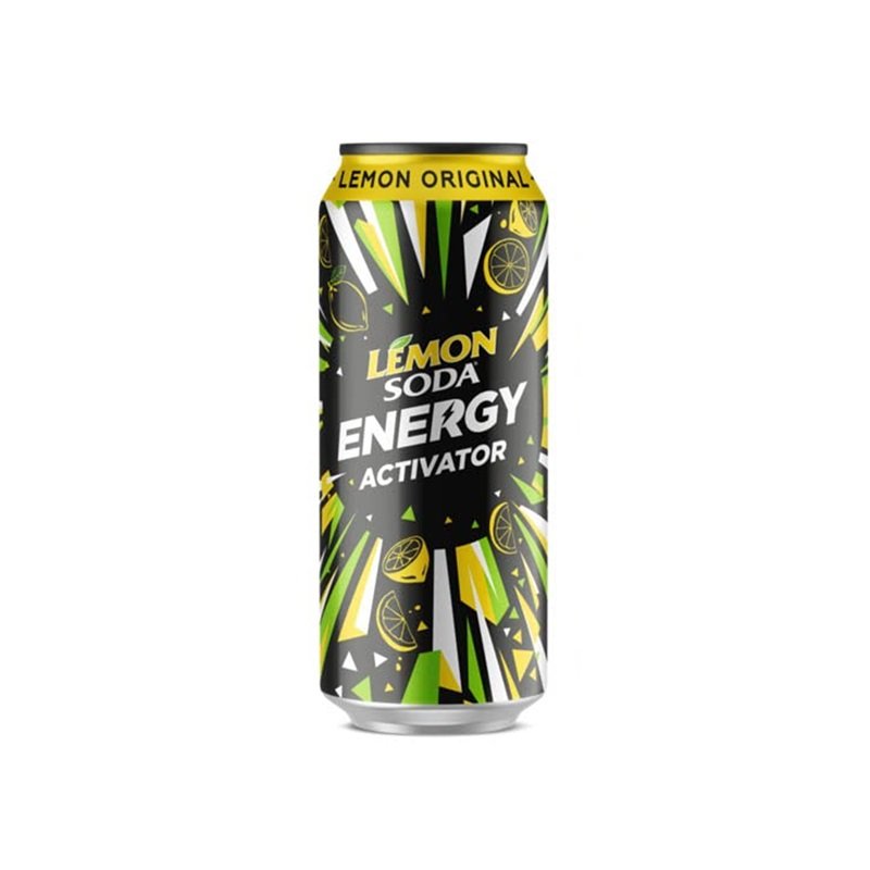 LemonSoda Energy Activator Lemon Original Lattina 33cl FOOD WASTE