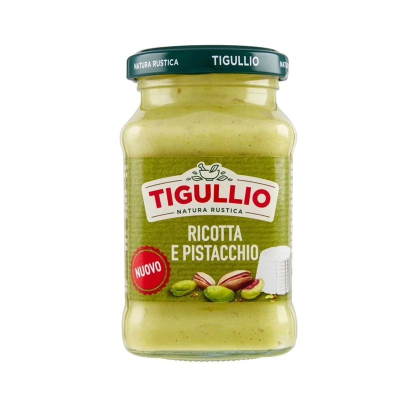Tigullio Ricotta e Pistacchio 185gr.