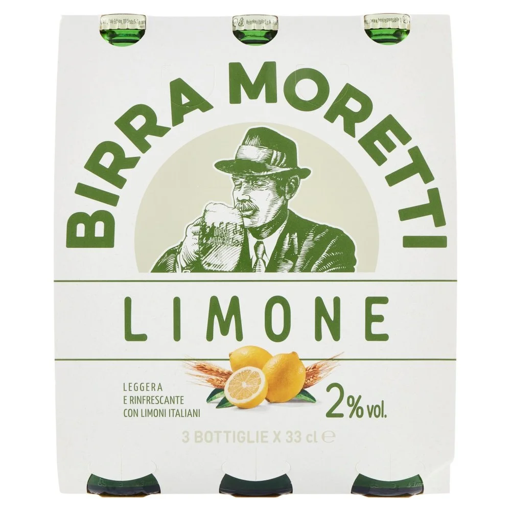Birra Moretti Limone 1.3% Vol. 33cl