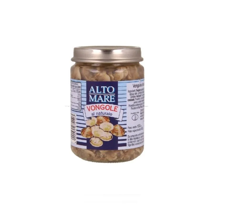 Vongole al naturale Alto Mare 130gr.