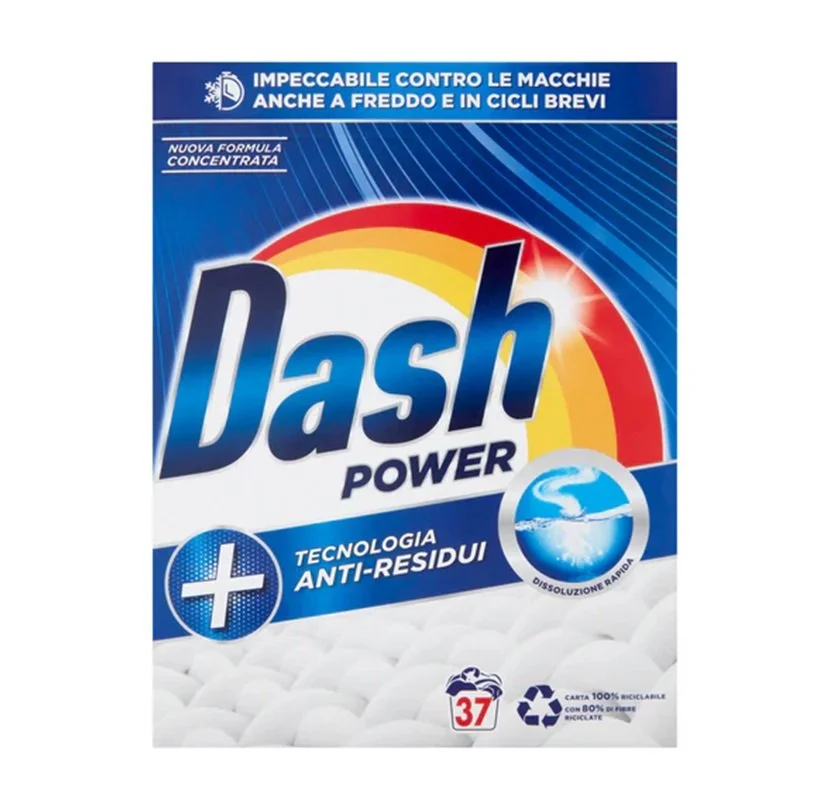 Dash POWER ANTI-REDIDUI 37 Lavaggi