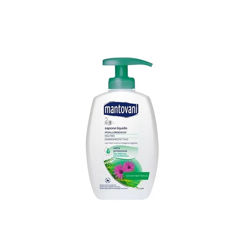 Mantovani sapone liquido neutro Tea Tree Oil e Echinacea 300ml