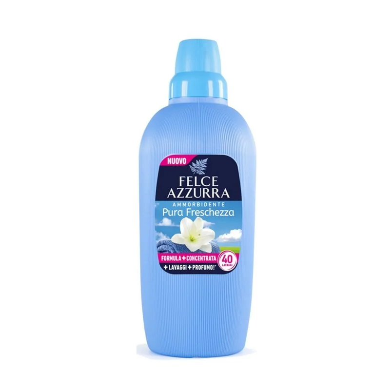 Felce Azzurra Ammorbidente Pura Freschezza Nuovo Formula + Concentrata 40 Lavaggi 2000ml