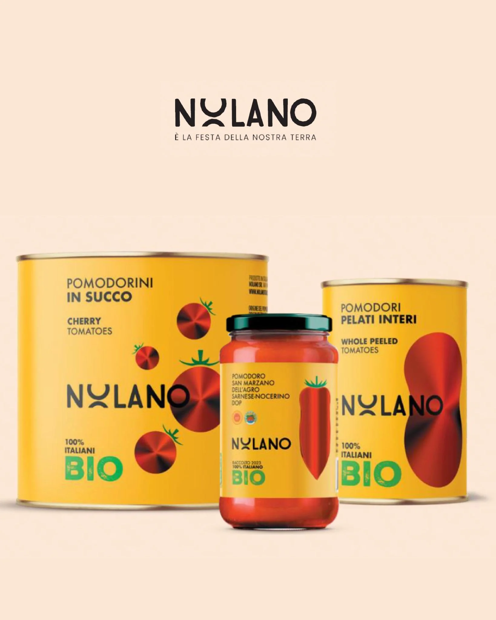 NOLANO &ndash; der Geschmack Italiens auf deinem Tisch 🍅

Sonnengereifte San-Marzano-Tomaten, voller Aroma und italienischer Lebensfreude. ❤️
Ob f&uuml;r eine klassische Pizza, eine feine Pasta-Sauce oder einfach f&uuml;r ein gem&uuml;tliches Essen 