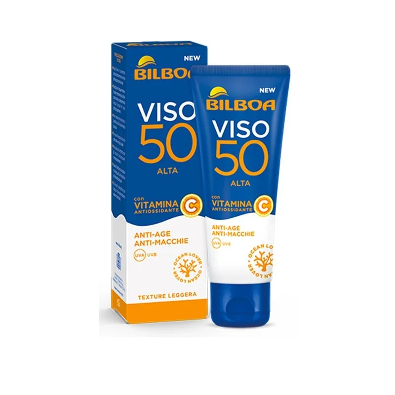 Bilboa Viso SPF 50 Alta con Vitamina C Antiossidante 50ml