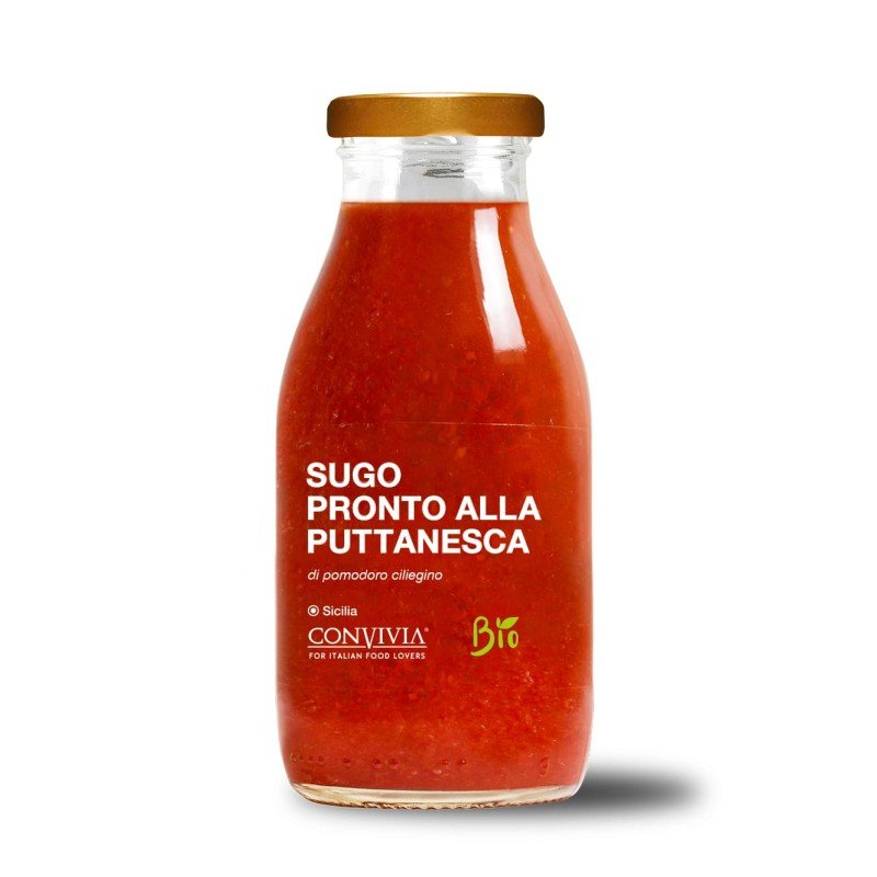 Sugo pronto alla Puttanesca BIO CONVIVIA 250gr.