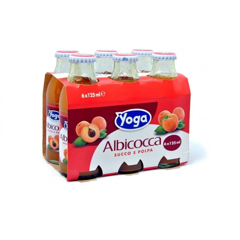 Yoga Succo e Polpa Albicocca 6x 125ml
