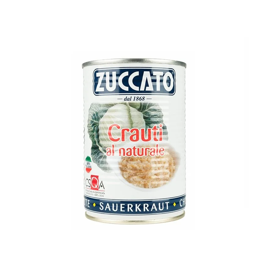 Crauti al naturale Zuccato 385gr.