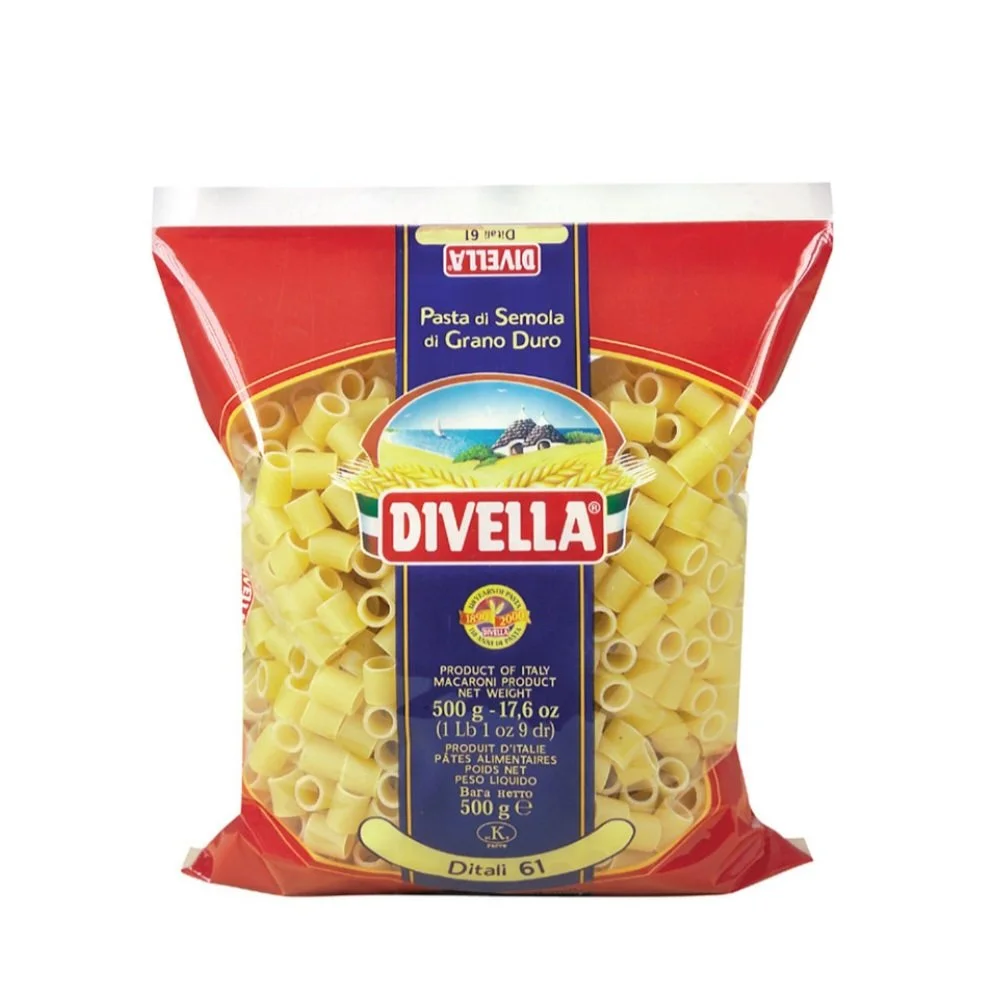 Ditali Nr. 61 Divella 500gr.
