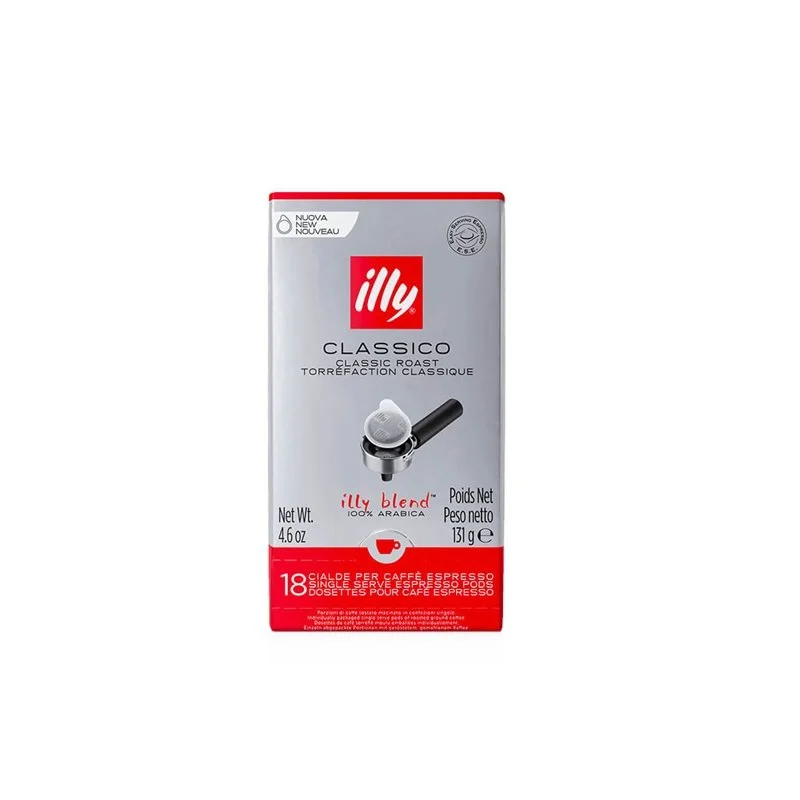 Illy Classico illy blend 18 Cialde per Caffè Espresso 131gr.