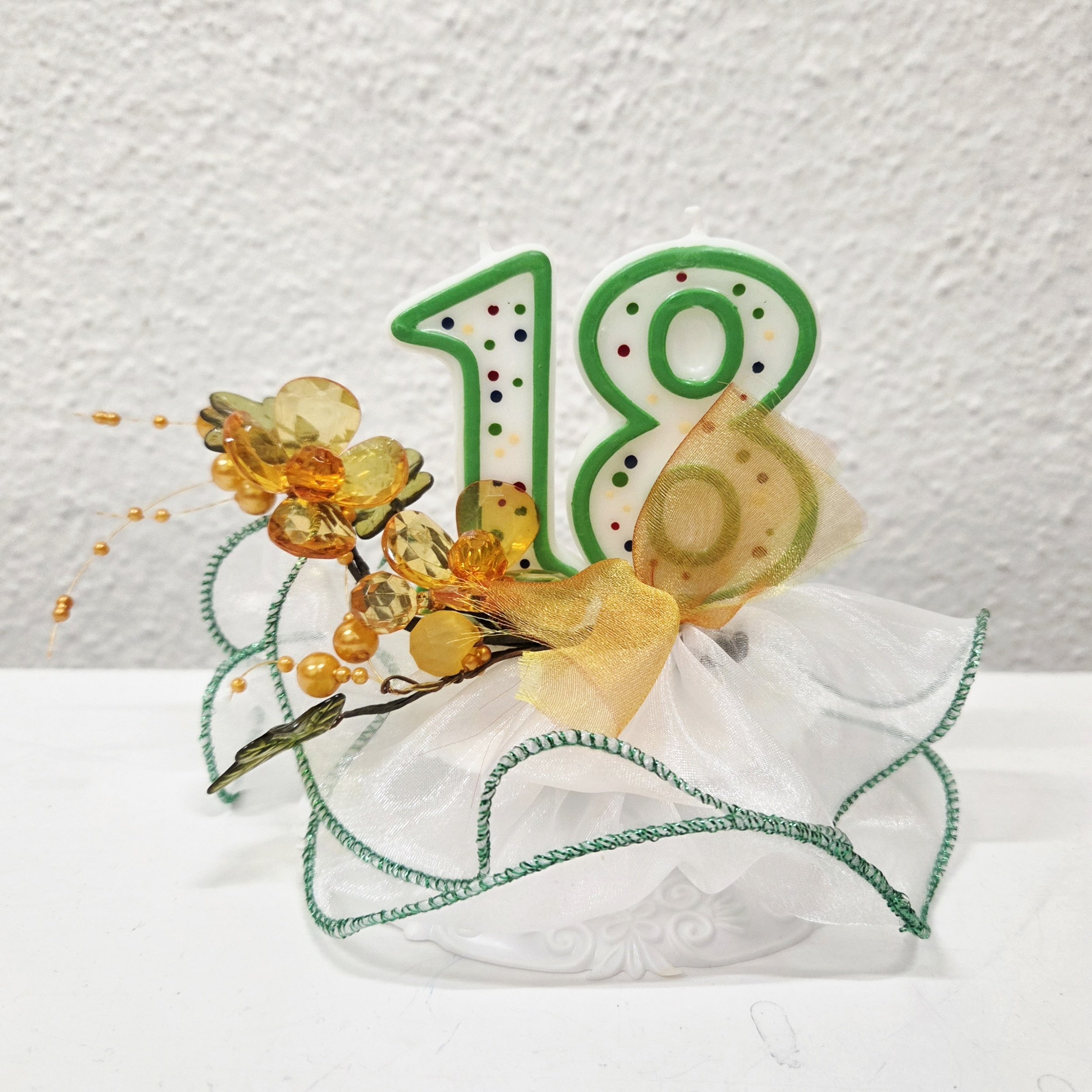 Tortenfigur 18th Birthday Kerzen