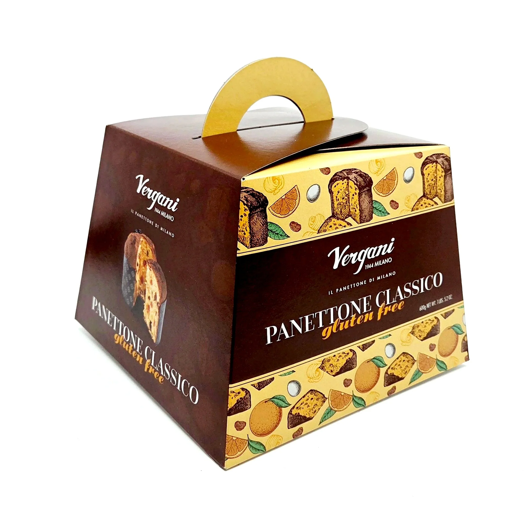Panettone Classico GLUTEN FREE Vergani 600gr.