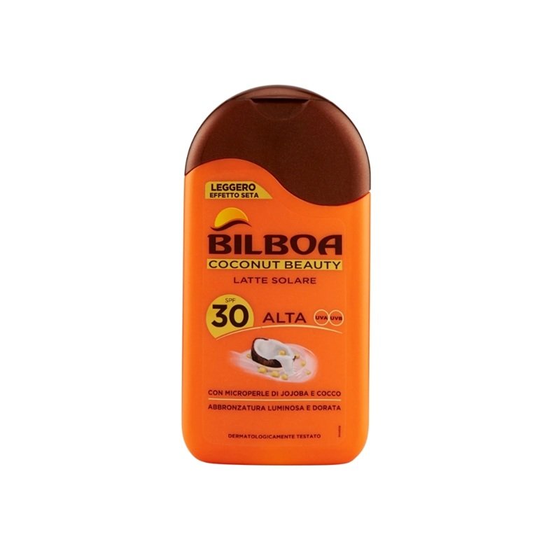 Bilboa Coconut Beauty Latte Solare SPF 30 MEDIA UVA UVB 200ml