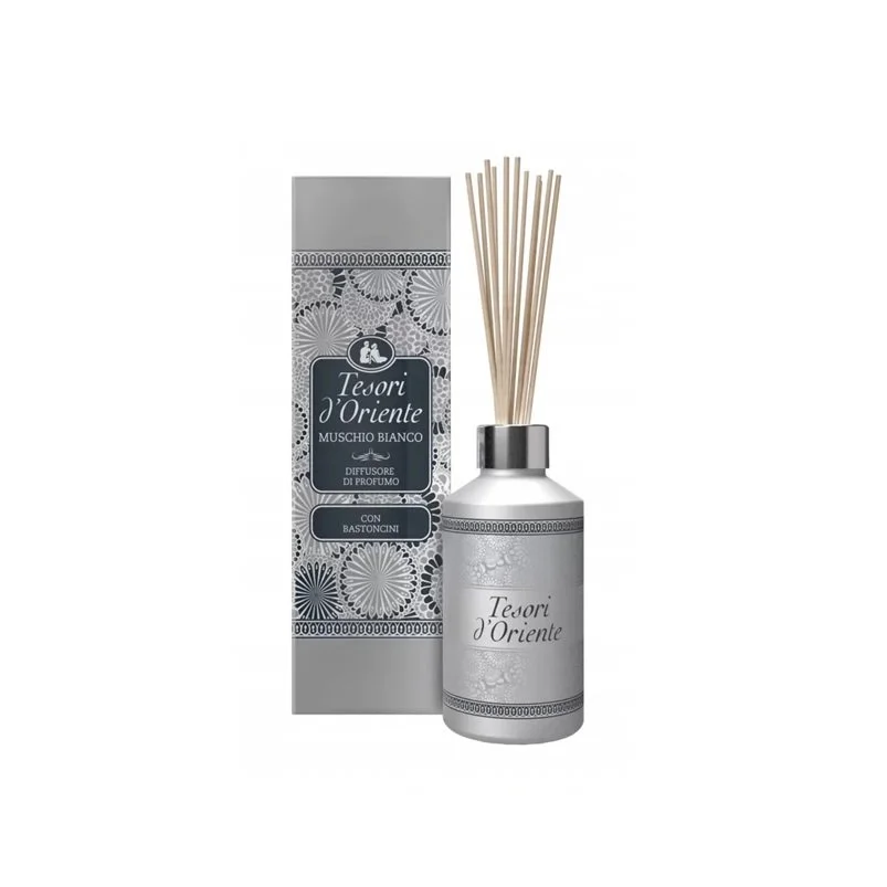 Tesori d'Oriente Diffusore di Profumo Aromatico MUSCHIO BIANCO 200ml