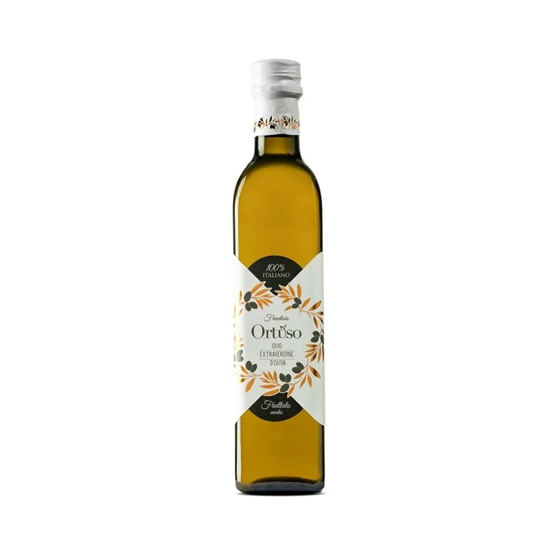 Olio Extravergine Di Oliva 100% Italiano Ortuso 500ml