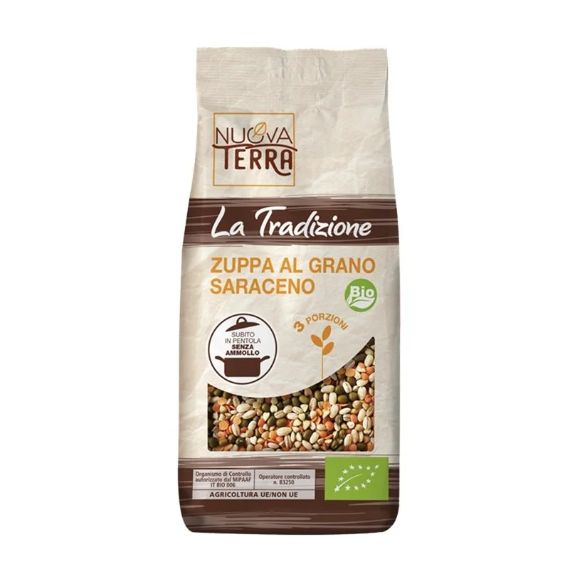 Zuppa al Grano Saraceno NUOVA TERRA 200gr.