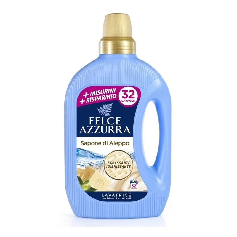 Felce Azzurra Lavatrice Sapone di Aleppo 32 Lavaggi 1595ml
