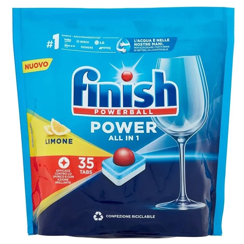 Finish Powerball Power All IN 1 35 Tabs 560gr.