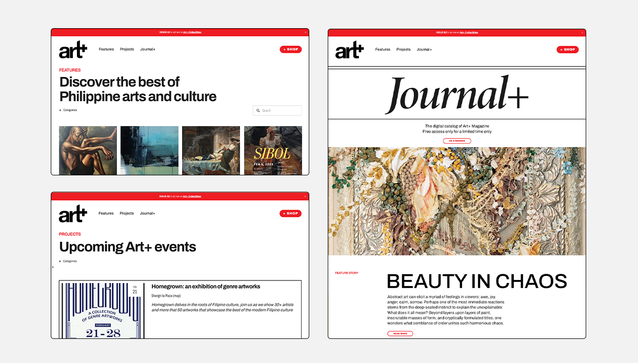 Art+ Magazine — Vanilla Arucan