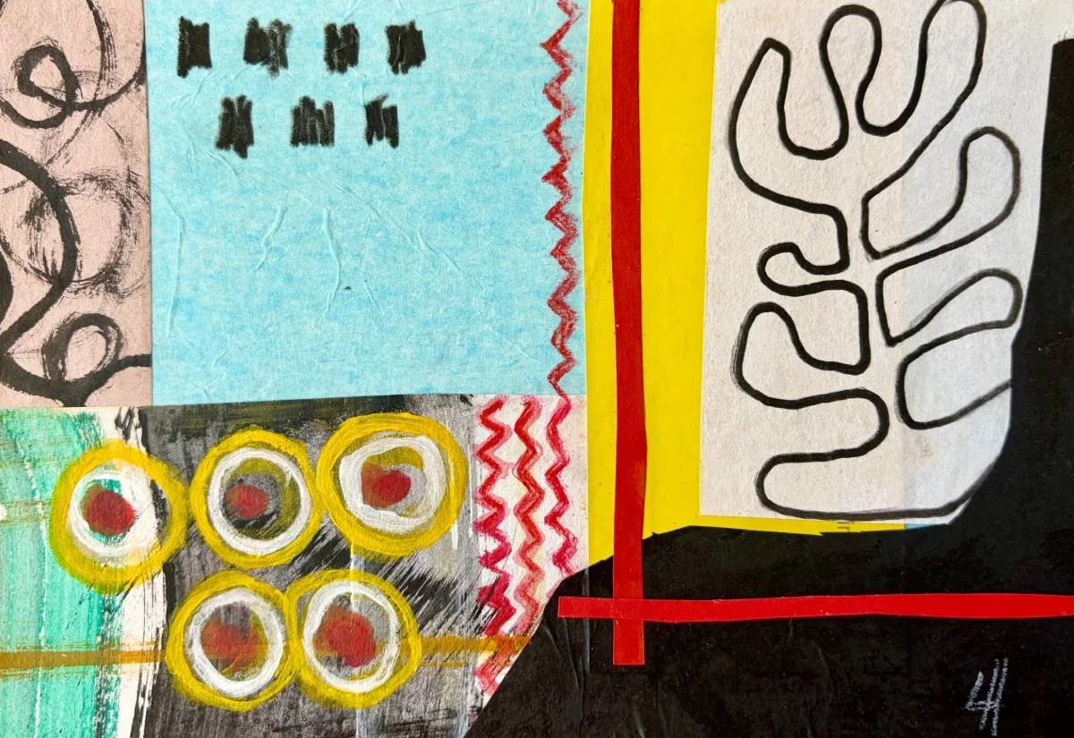 40 - Sense and Notion | Collage on card | 19 x 13 cm / 7.5 x 5 inches | 2026