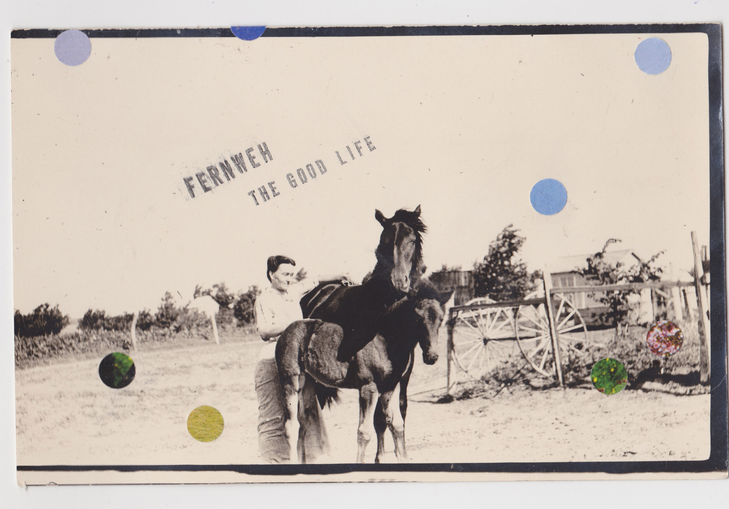 Collage, Vintage Photography from Nebraska