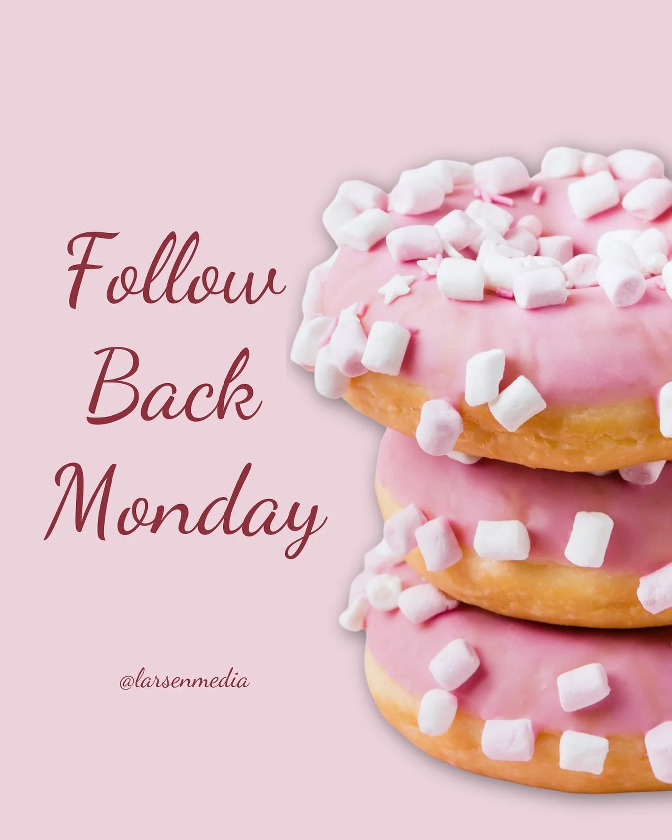 DO-NUT miss today&rsquo;s #followbackmonday post! 🍩 Meet some sweet new followers serving good vibes and great connections. 🎉

Here&rsquo;s how to take part:

💬 Comment below to introduce yourself / your business.

📲 Tag 3 friends who would love 