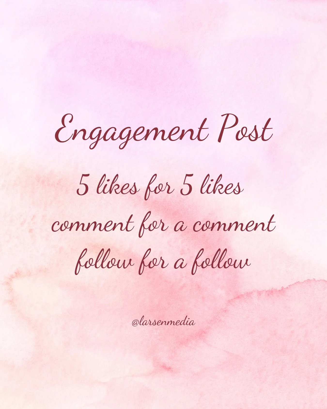 Ready to grow your account? 📈 Join in with this #engagementpost and make today count. The more you interact with others, the more you grow! 🪴

How to take part:

👋 Introduce yourself/your business and tag 3 businesses who should get involved.

💞 