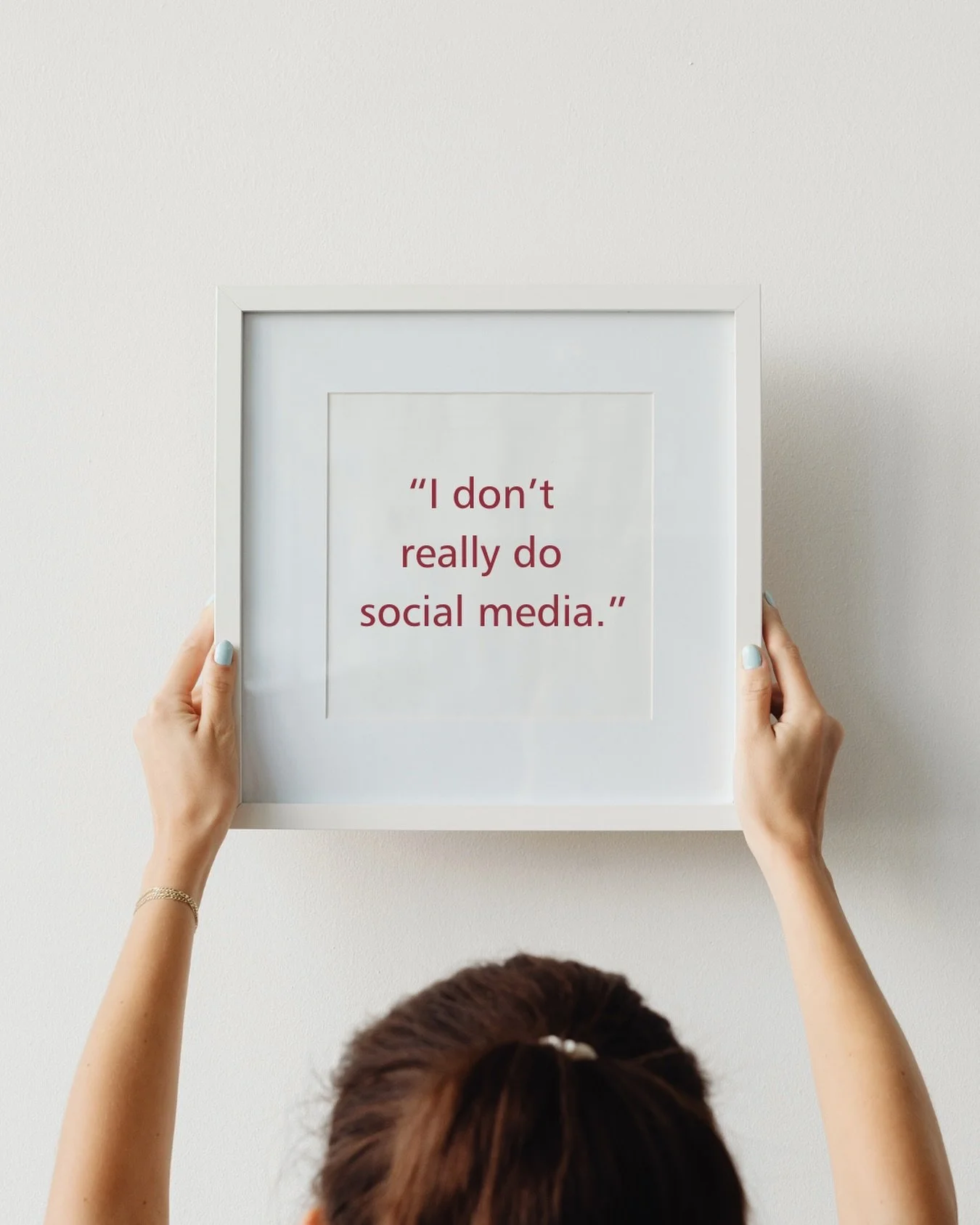 &ldquo;I don&rsquo;t really do social media&hellip;&rdquo;

&hellip;while checking insights at midnight and rewriting captions 12 times. 🤪🤣

We all &ldquo;don&rsquo;t do&rdquo; social media. Until we absolutely do.

Most people don&rsquo;t hate soc