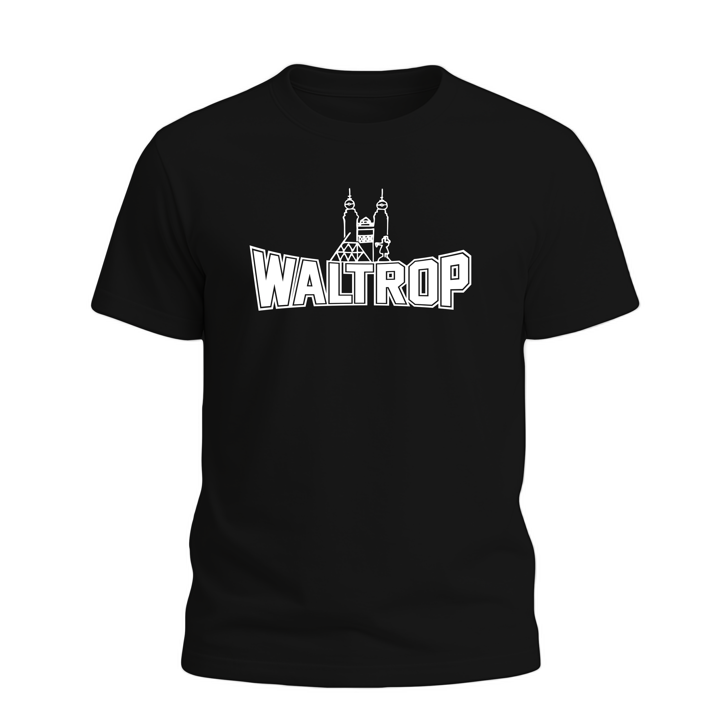 waltrop wahrzeichen v1 T-Shirt/Hoodie Schwarz