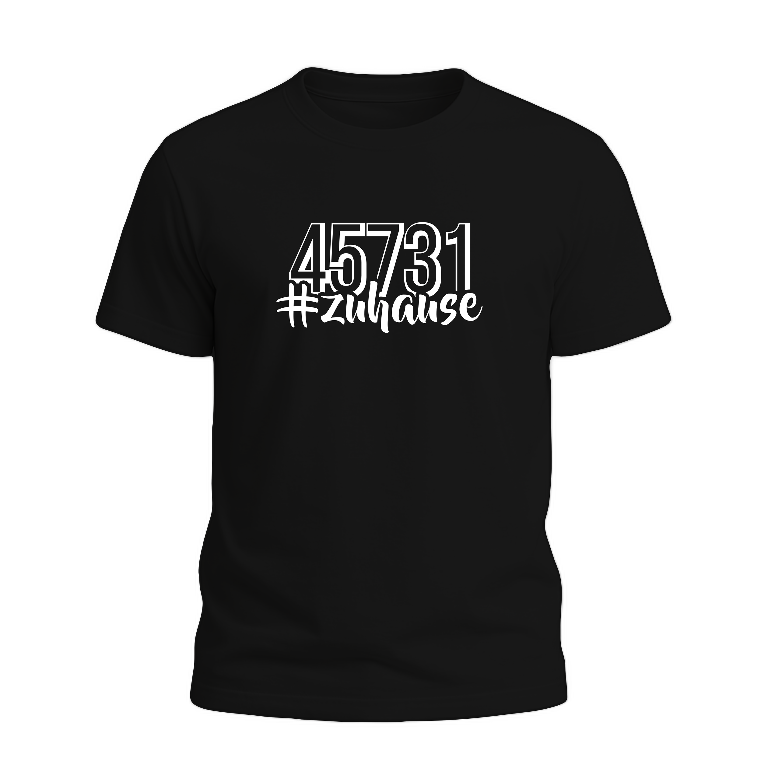 45731 zuhause v2 T-Shirt/Hoodie Schwarz