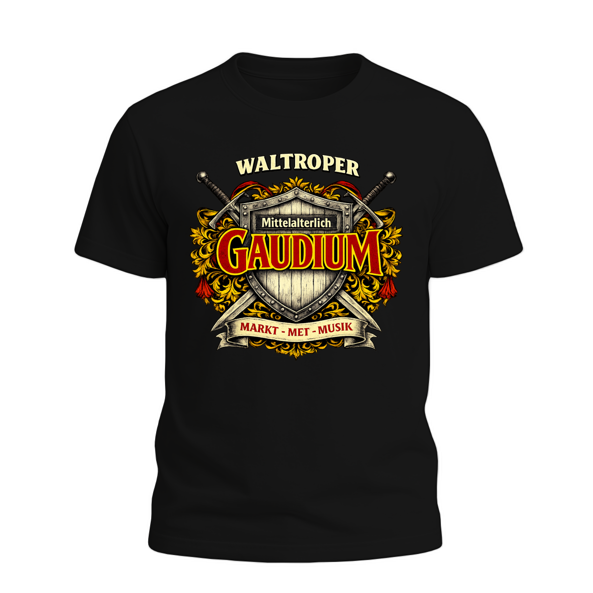 Mittelalterlich Gaudium Fan-Shirt