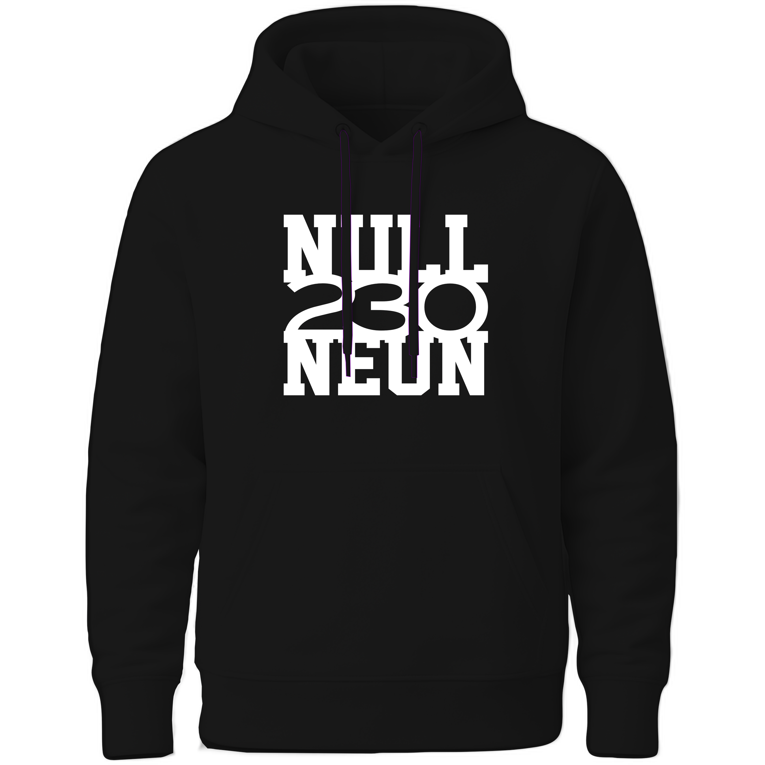 null230neun T-Shirt/Hoodie Schwarz