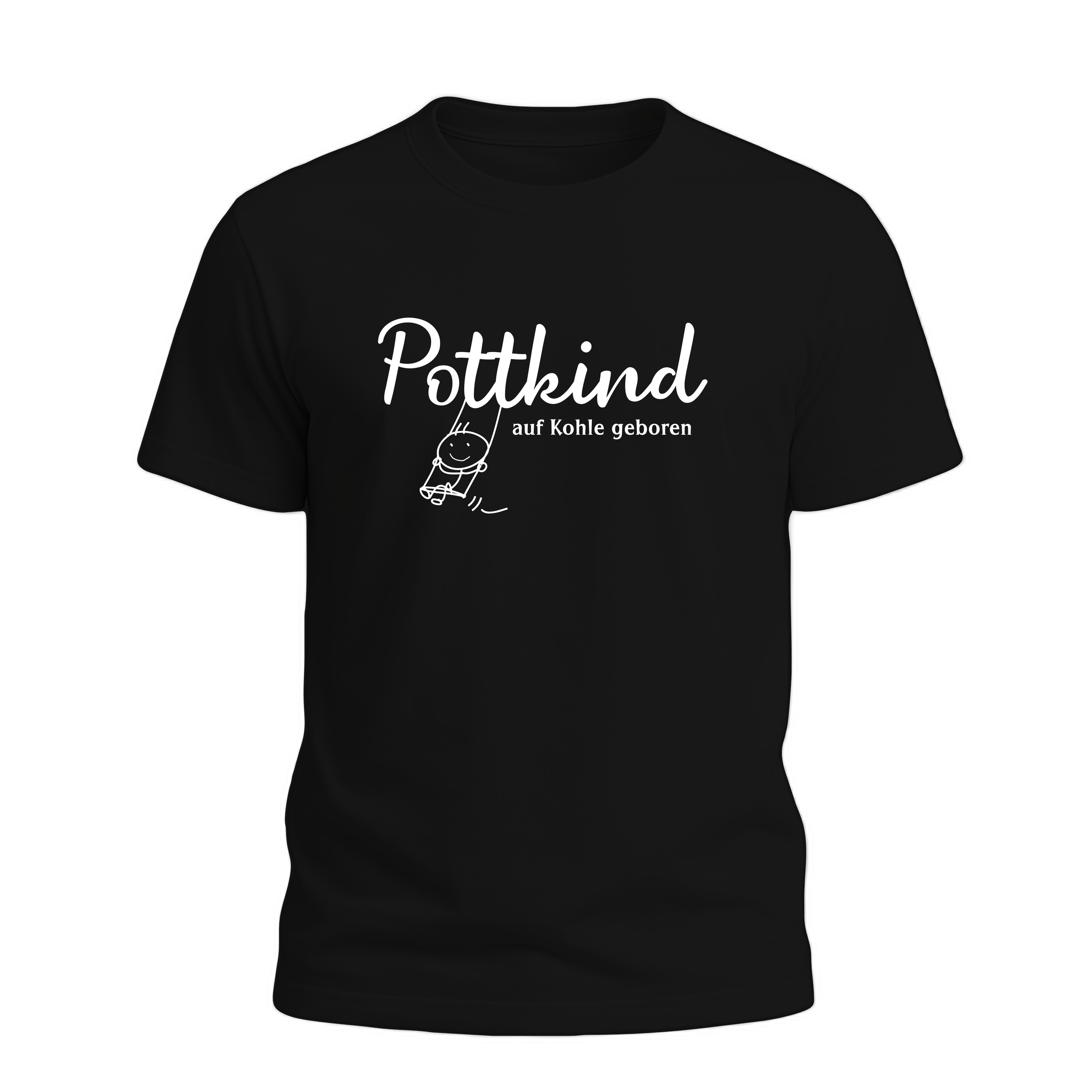 pottkind schaukel T-Shirt/Hoodie Schwarz
