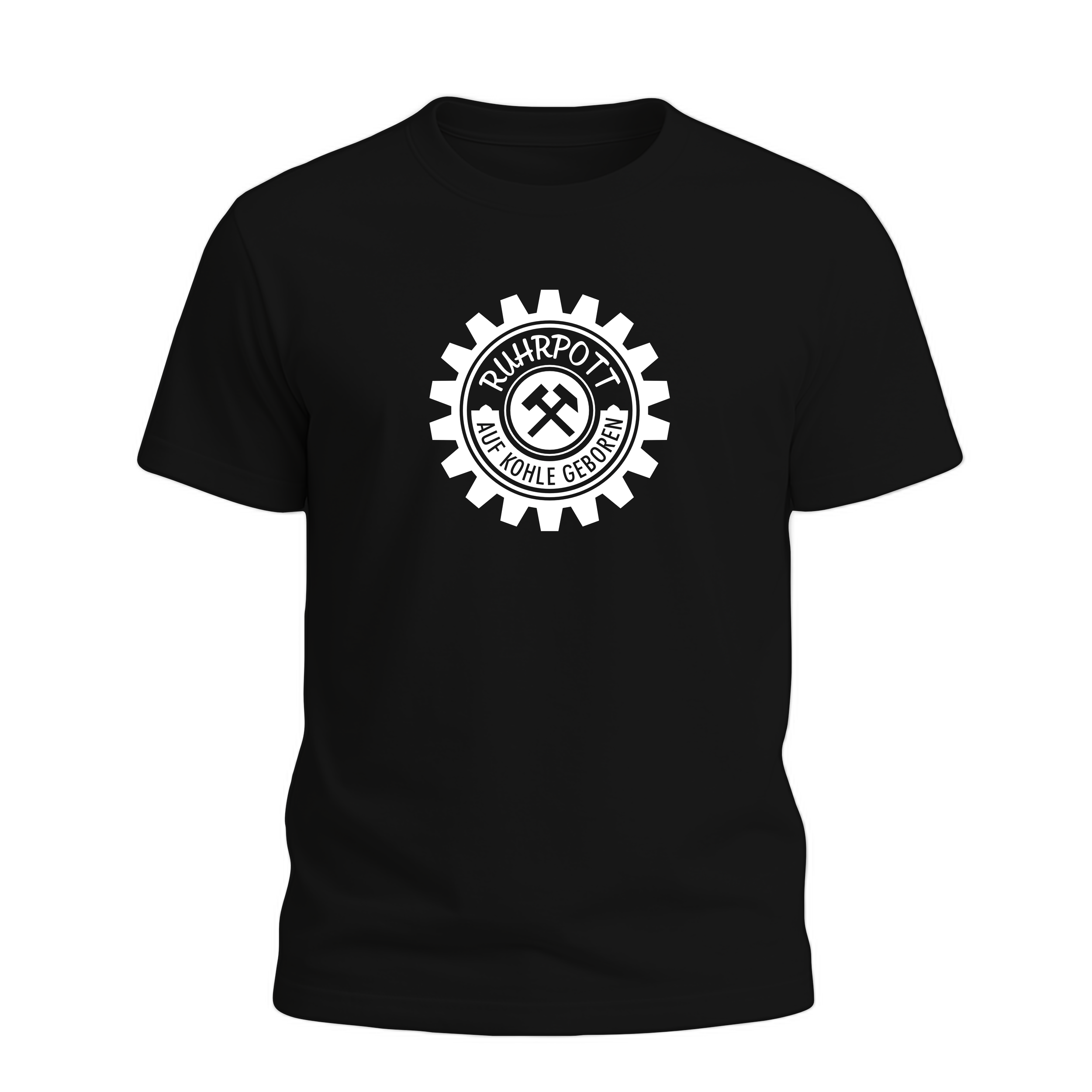 ruhrpott zahnrad T-Shirt/Hoodie Schwarz