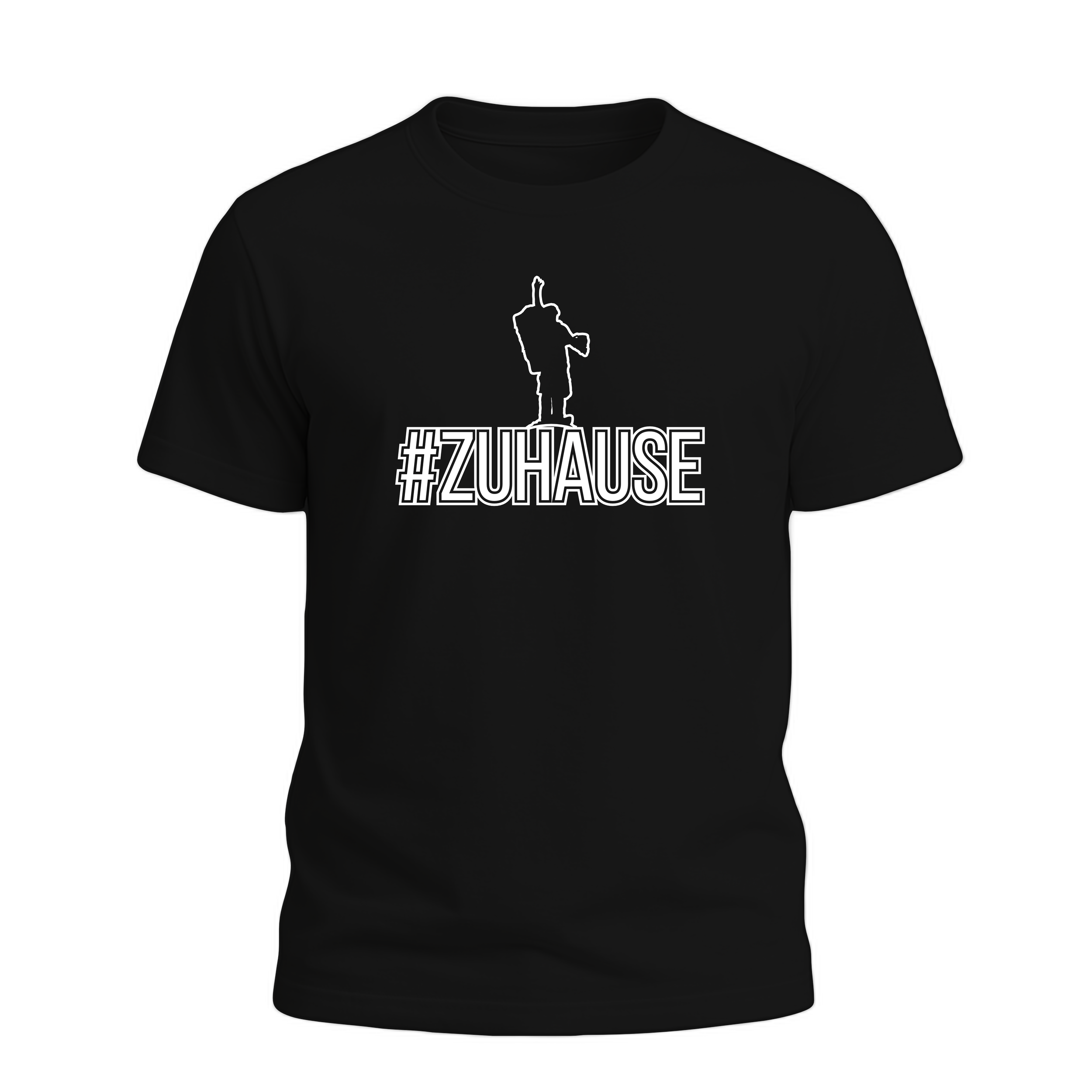 Kiepenkerl zuhause T-Shirt/Hoodie Schwarz