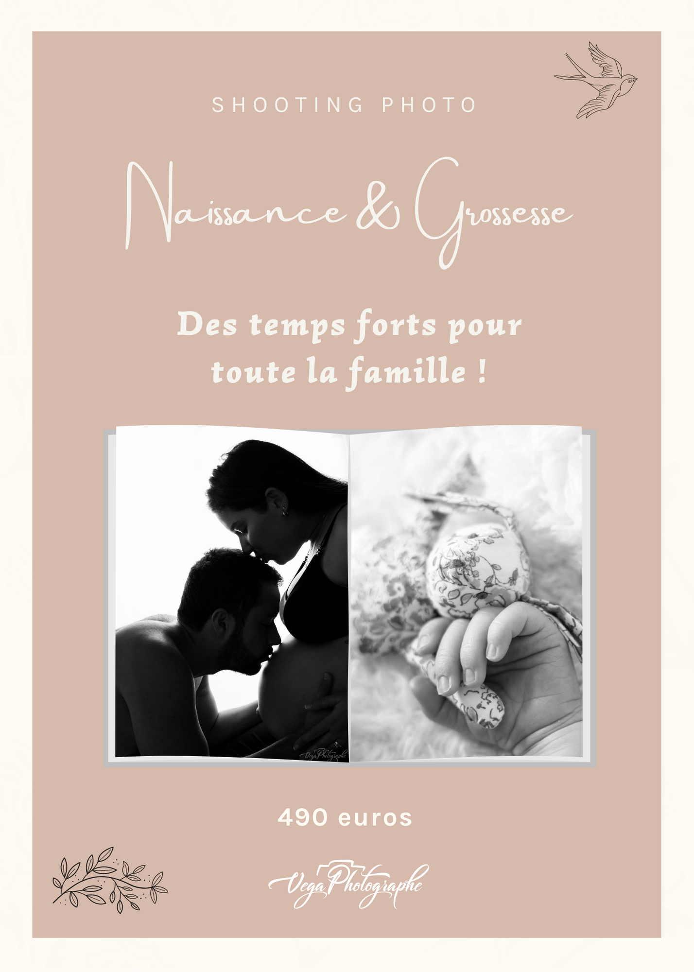 Séance photo grossesse et naissance