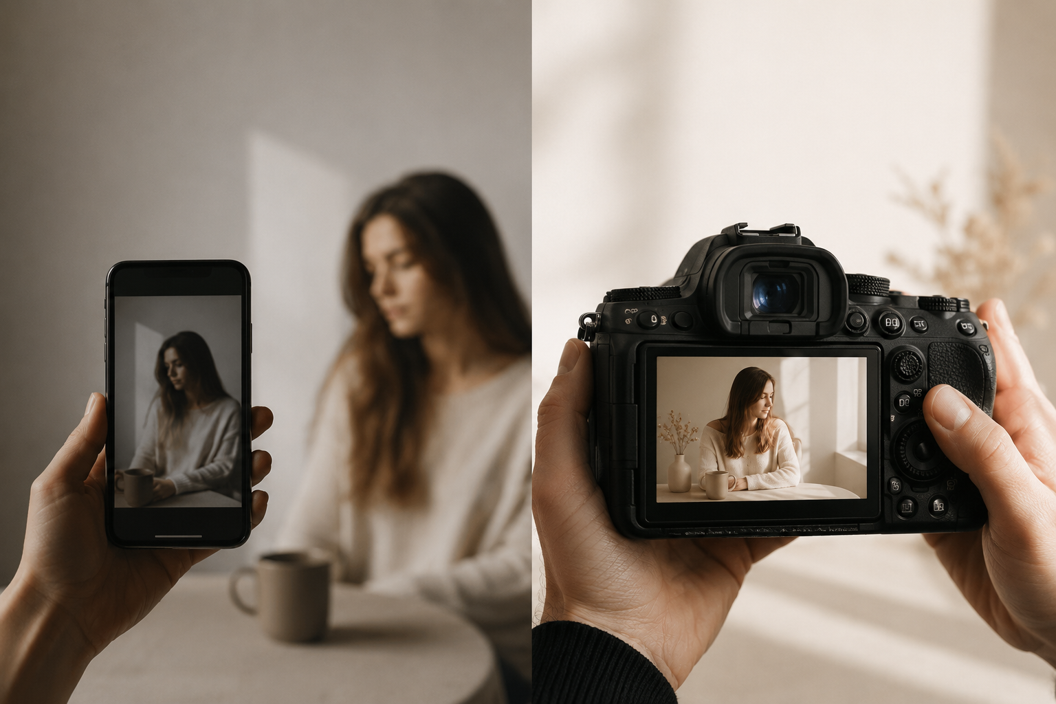 Pourquoi choisir un photographe professionnel plutôt qu'un smartphone ?