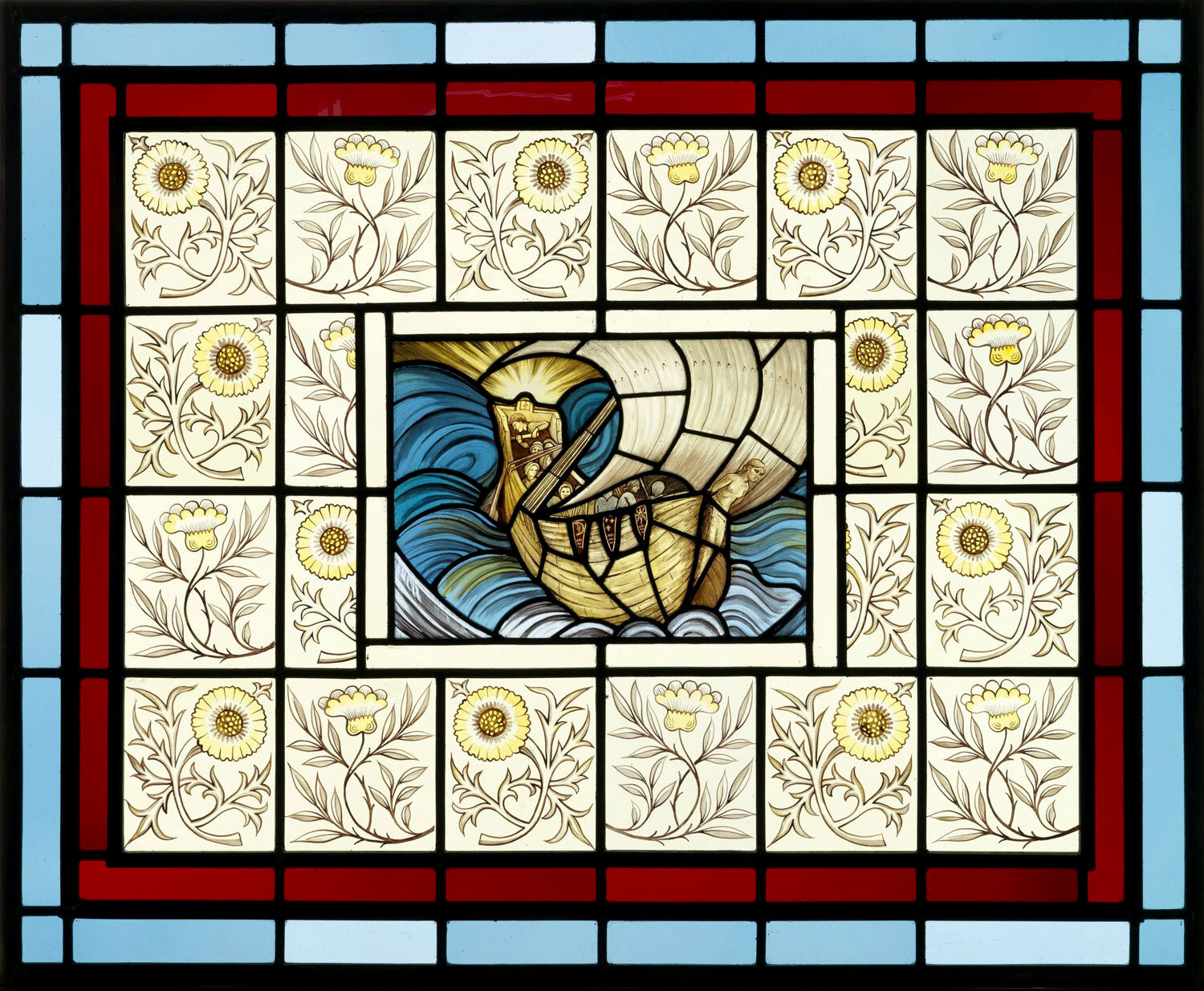 After Burne-Jones, Ship in a Storm