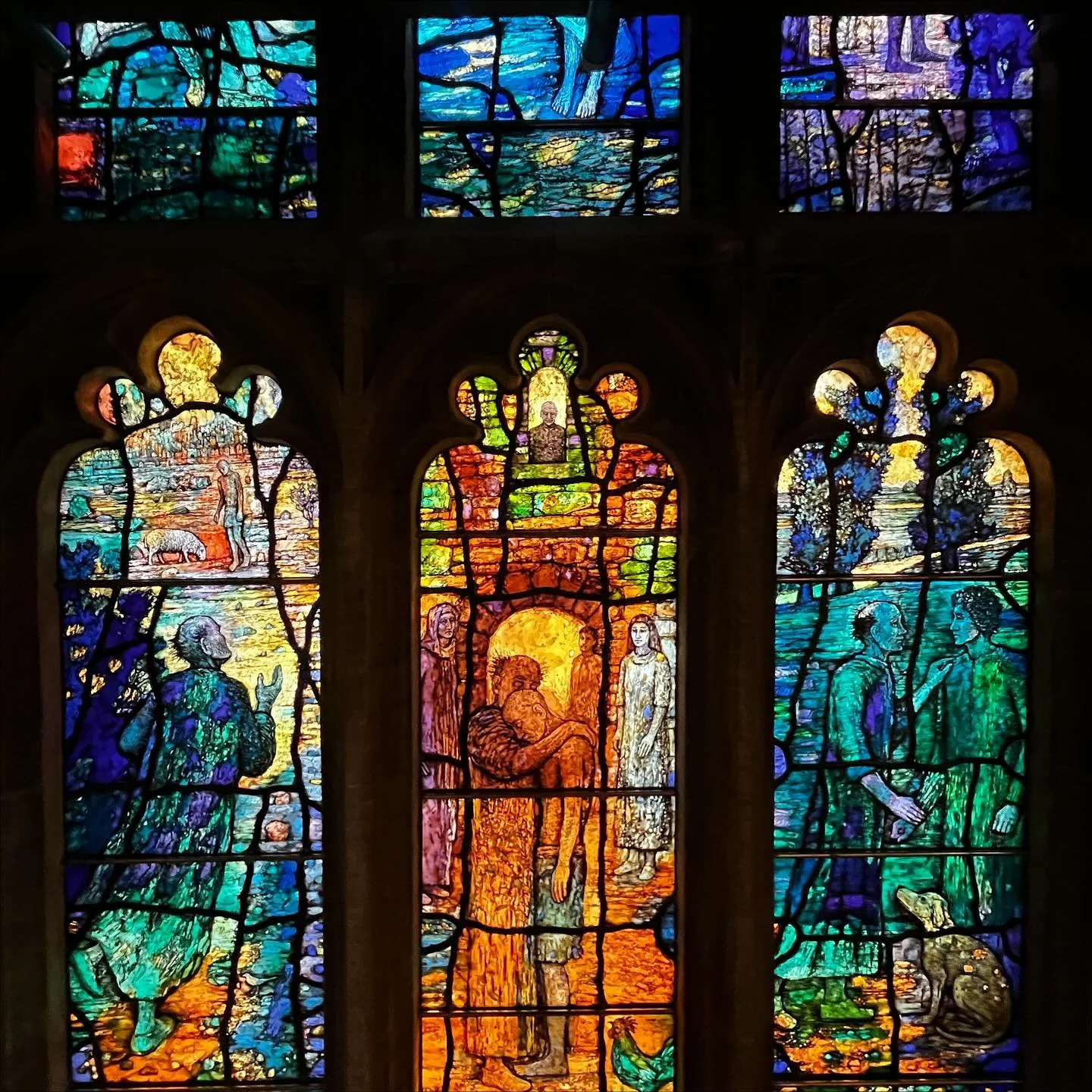 Tom Denny&rsquo;s new Window at Christ Church Cathedral - August 2025

The Prodigal Son