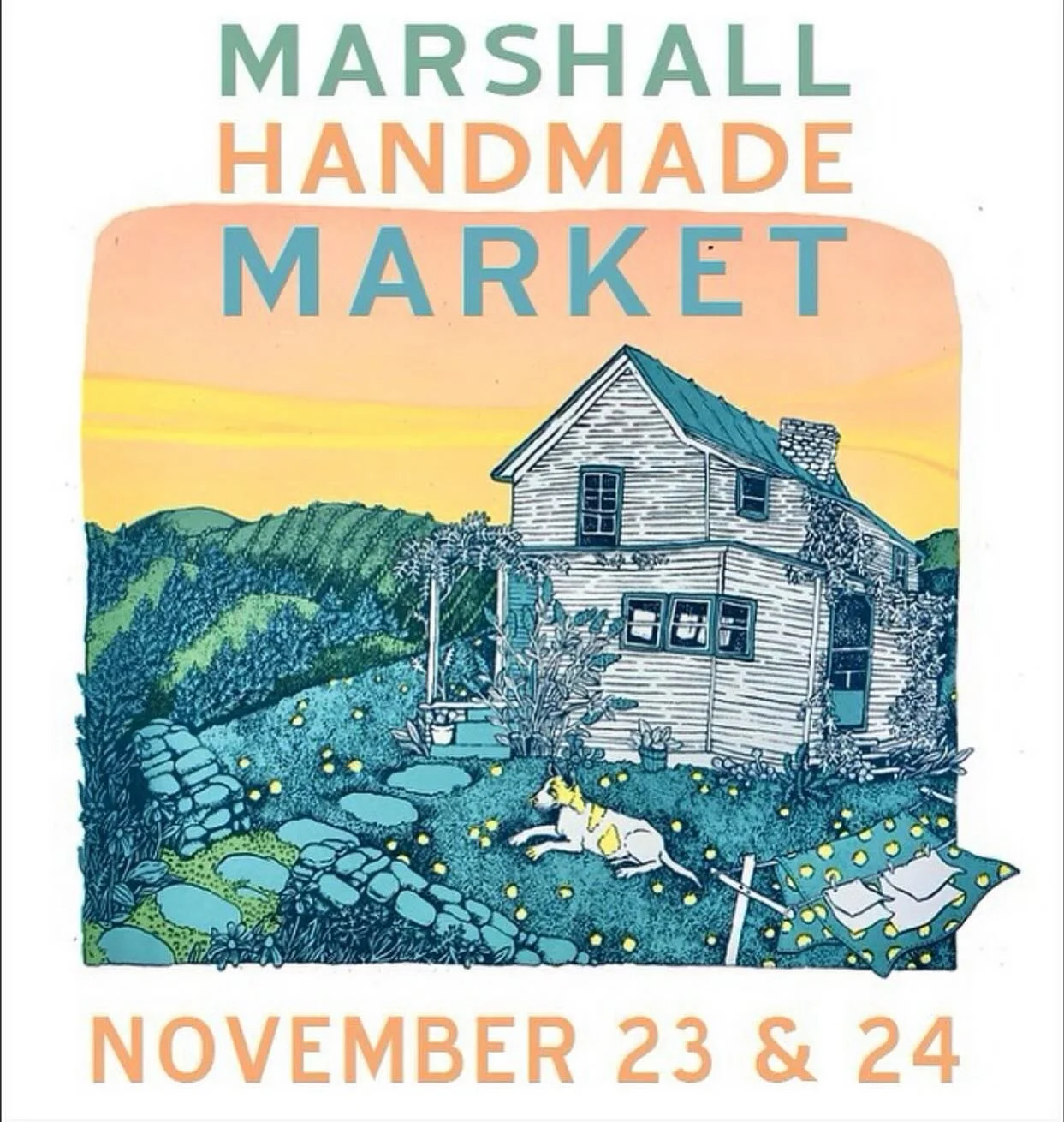 @marshallhandmademarket is November 23 &amp; 24! Perfect place to find some beautiful, one of a kind gifts for your family or for yourself &hearts;️. This year @thegardenavl will be serving up some delicious food all weekend! Can&rsquo;t wait to feed