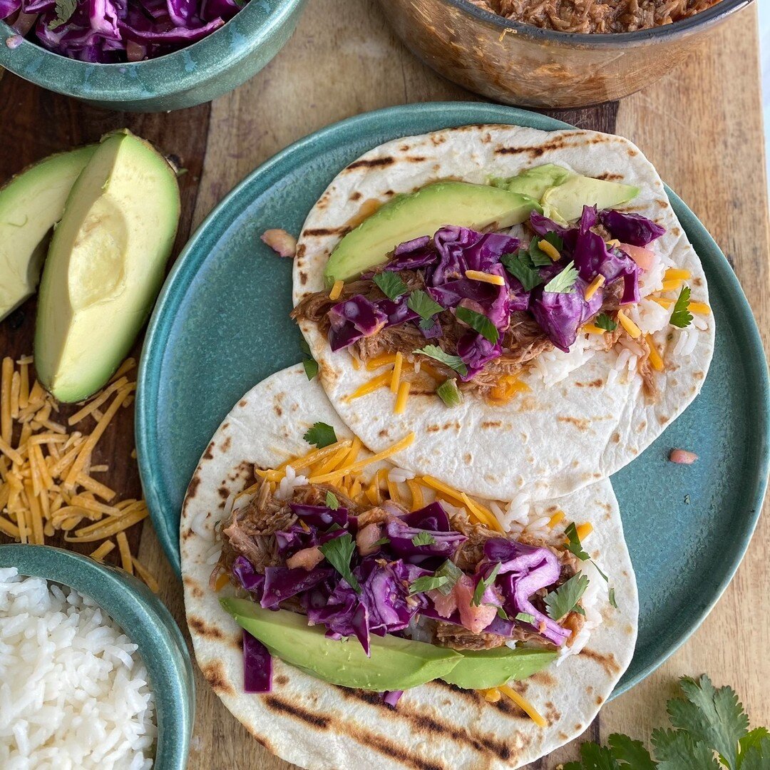 What are you making for #tacotuesday?
How about these delicious pork carnitas tacos from @sitdown.behungry? 

Chloe used our pork butt, cooked low and slow. You can find her recipe on @halfbakedharvest. Just search for Hawaiian Hula Pork Fajitas. And