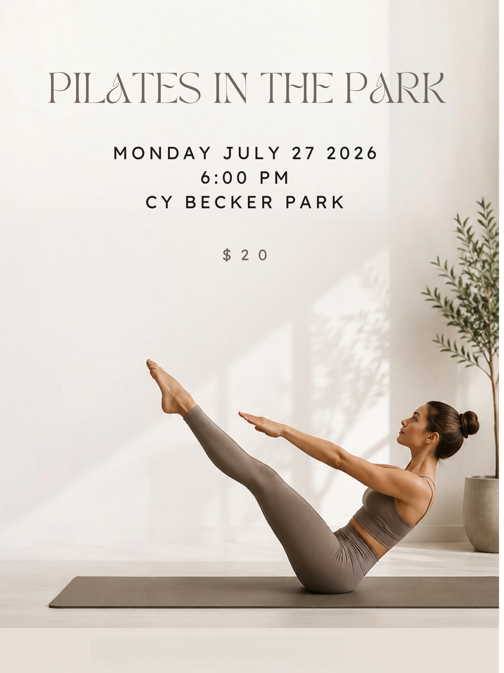 Neutral Minimalist Pilates Fitness Poster.png