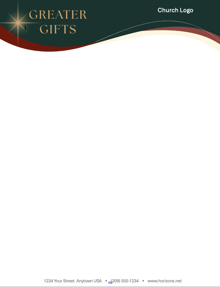 Letterhead Option B