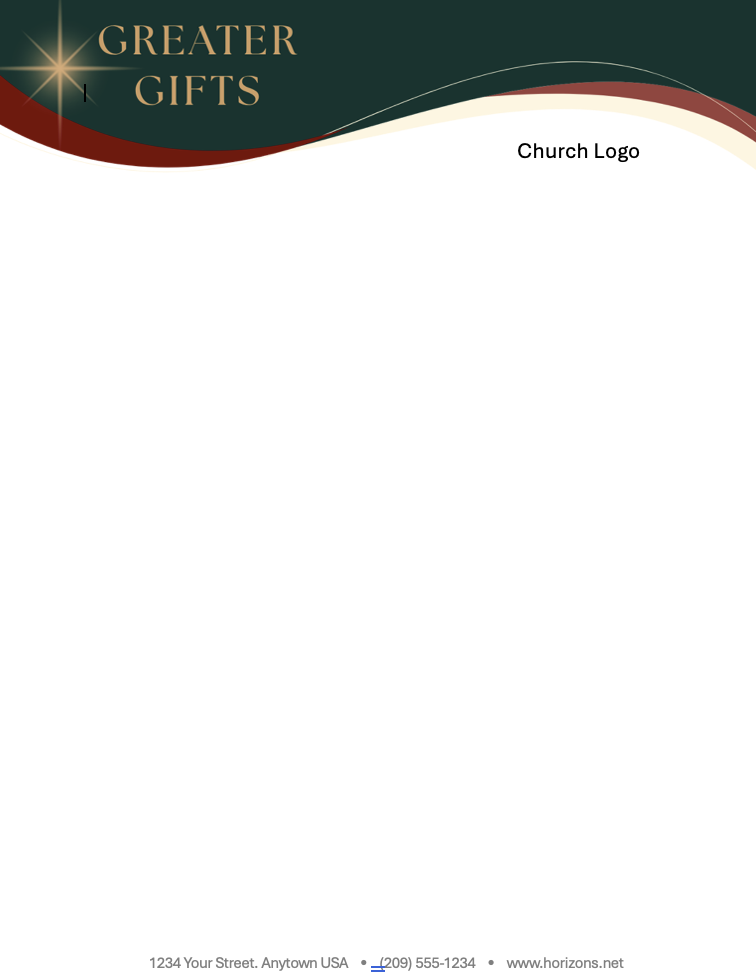 Letterhead Option A